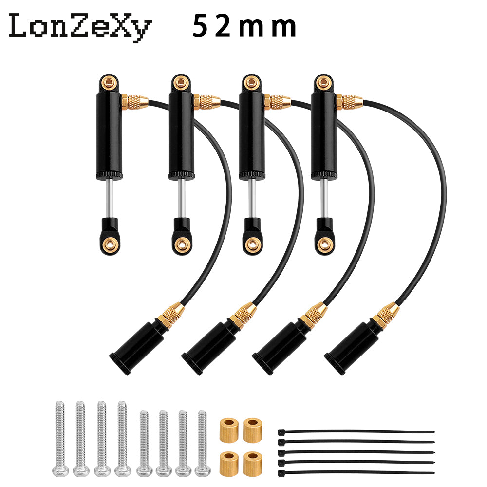 Lonzexy Aluminum One-Way Quick Rebound Damper Shock Absorber S13850 Fit For RC 1/10 RedCat Everest Gen7 Pro /Sport
