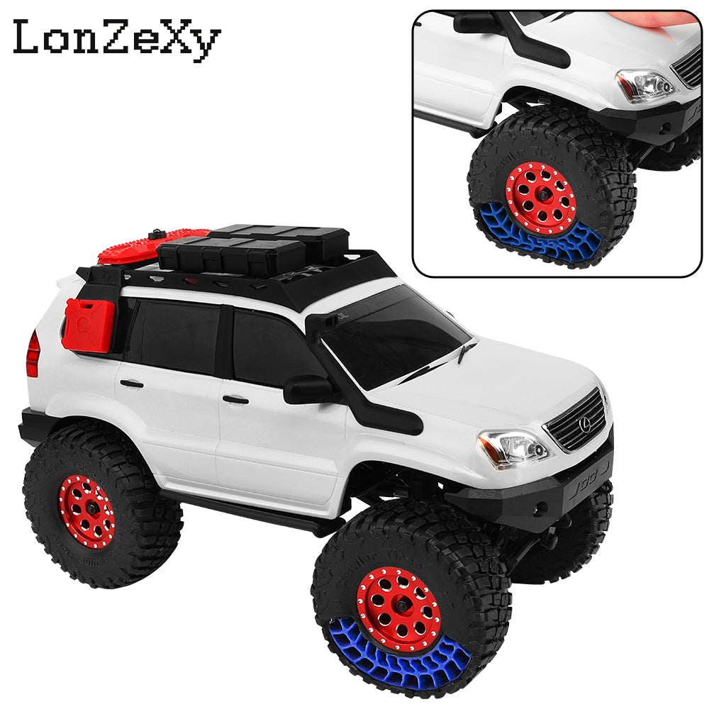 LONZEXY Silicone Rubber Insert Foam Fit 118-122mm (4.75" OD) 1.9" Wheel Tires for 1/10 Crawler