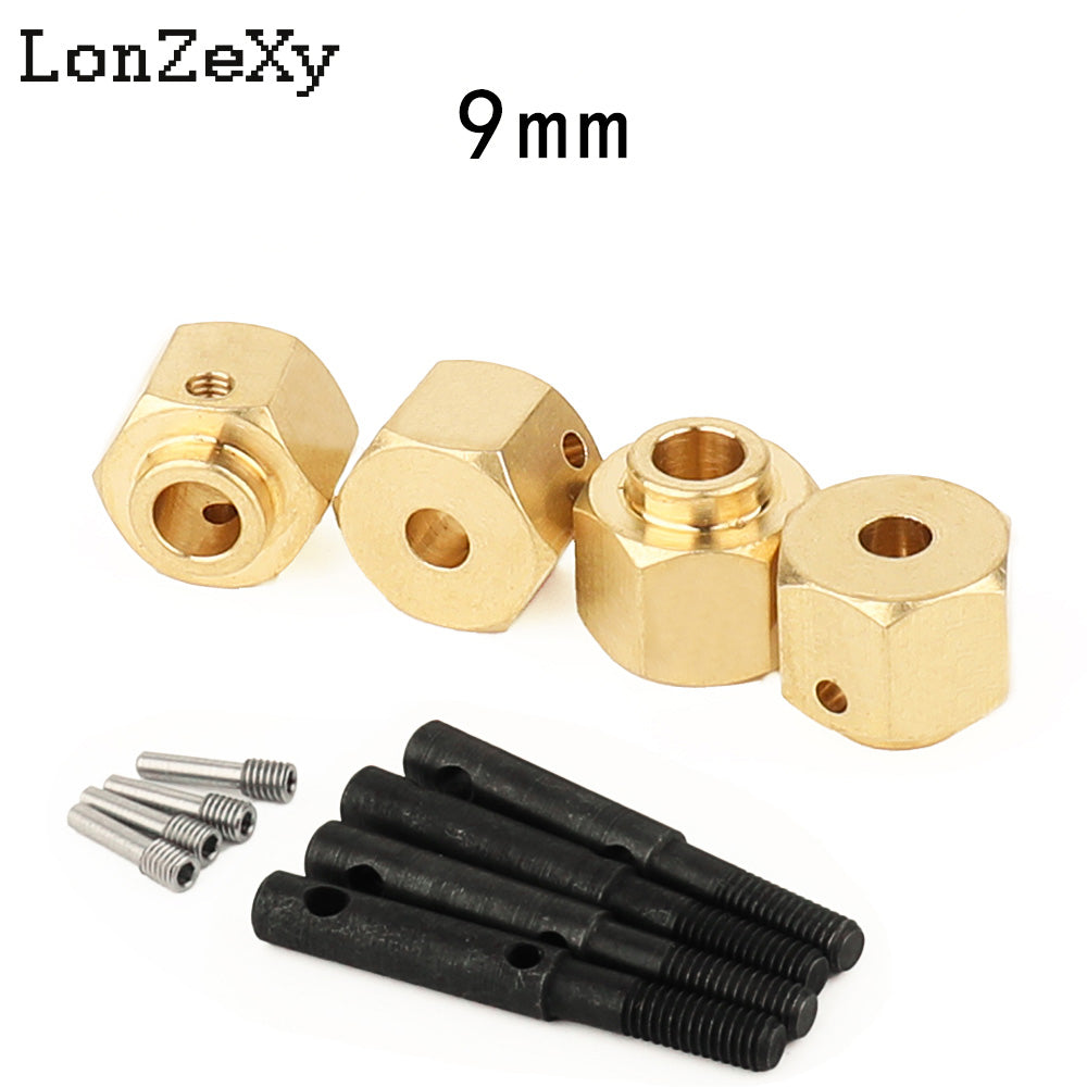 LONZEXY Wheel Hex Adapters  for Redcat Ascent 1/10