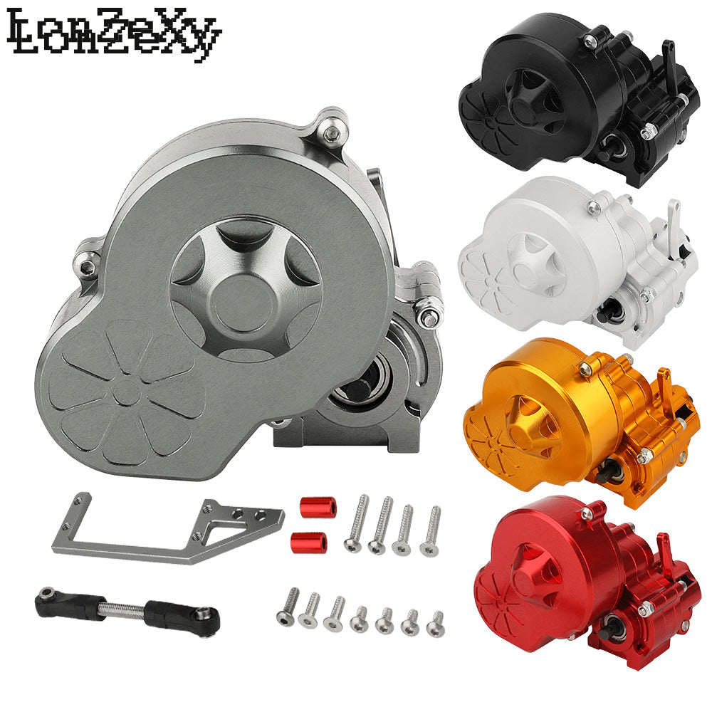 LONZEXY Metal Complete transmission box for SCX10