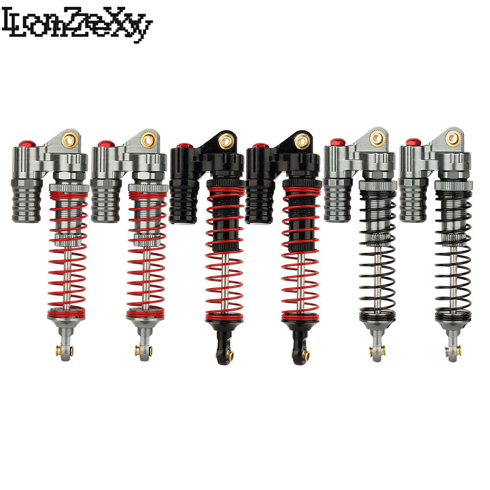 LONZEXY Metal Negative Pressure Shock Set for SCX10 4pcs