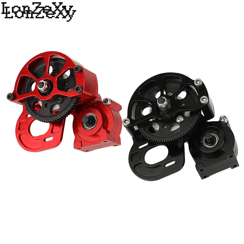 LONZEXY Metal Forward Transmission Gearbox for SCX10 & SCX10 II