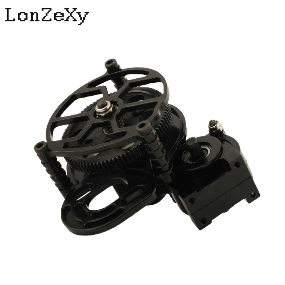 LONZEXY Metal Transmission Gearbox+Motor for SCX10