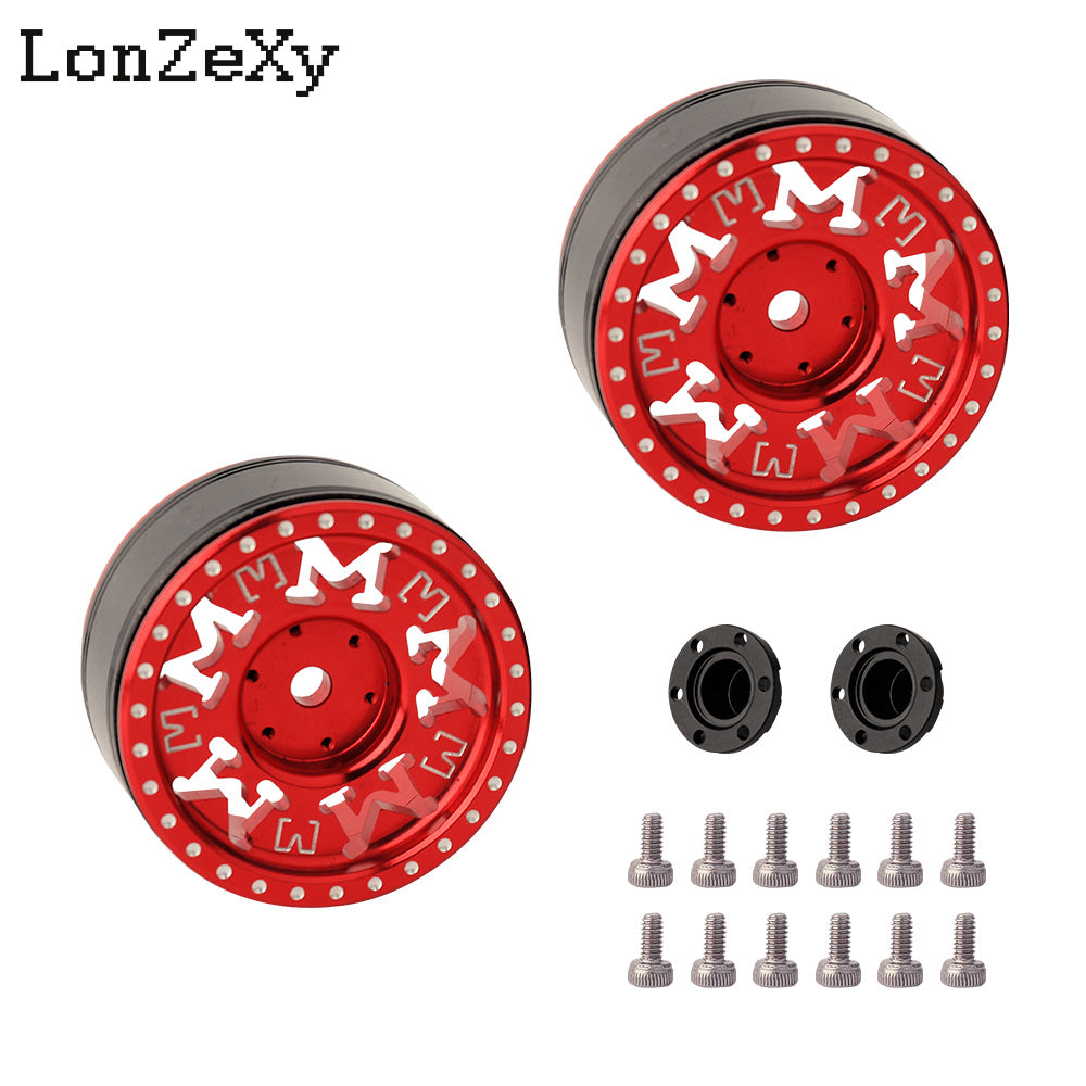 LONZEXY 1.9mm Metal Wheel for SCX10