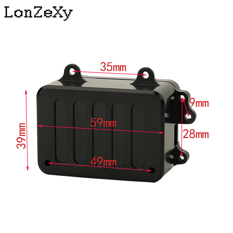 LONZEXY Metal Equipment Box for RC