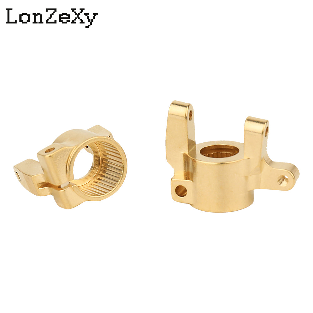 LONZEXY C Hub Steering Knuckles for Front Axle for SCX10