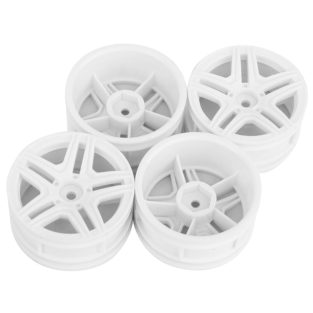 1/10 RC On-Road Car Plastic Wheel Rims Style A 52.8g 12mm Hex Multi Color Empty Hubs RC Modification Parts