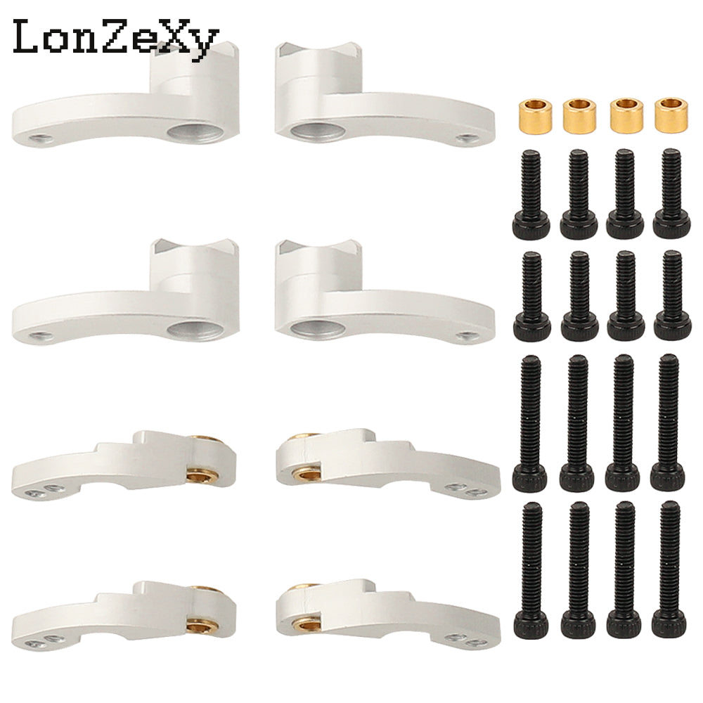 LONZEXY Shock Absorber Adjuster Mount Set for TRX4-m(4 pcs)