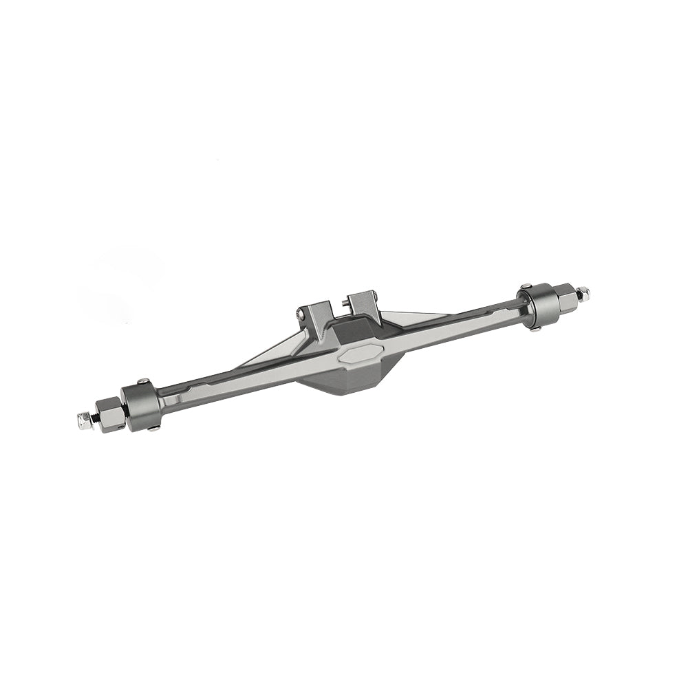 LonZeXy Metal Straight Front Rear Axle Assembly For SDM 1/10 RC Crawler Axial SCX10 III, RC Car Upgrade Replacement Parts