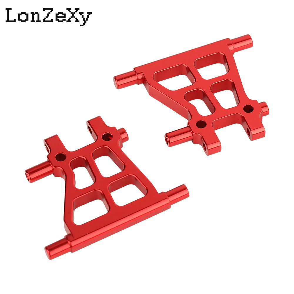 Lonzexy Aluminum Alloy Front & Rear Lower Suspension Swing Arms Kit for Tamiya TT-02 1/10  RC Car Upgrade Parts