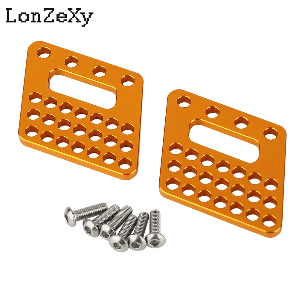 LONZEXY Aluminum Front and Rear Dual Damper Shock Mount for 1/10 Axial Wraith