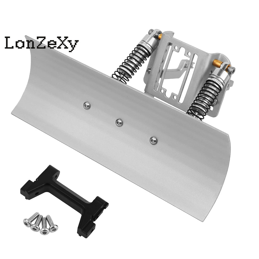 LONZEXY Aluminum Alloy Snow Plow Blade Kit for SCX10 II