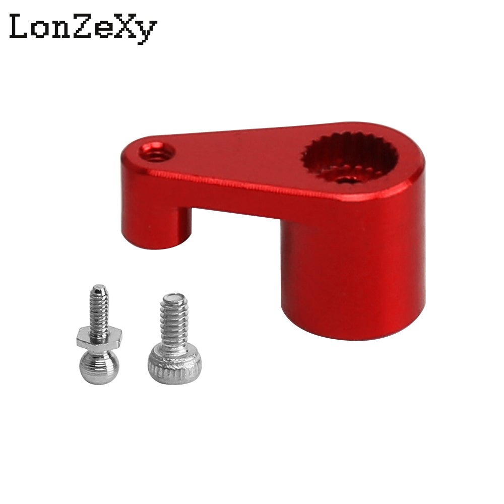 Lonzexy Metal 24T Servo Horn for Losi 1/24 Micro-B 2WD RC Crawler Car Servo Arm Upgrade Accessories
