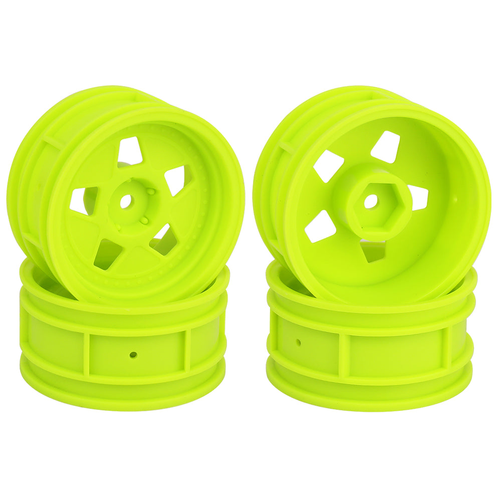 LonZeXy 1/10 RC On-Road Car Plastic Wheel Rims Style B 47g 12mm Hex Multi Color Empty Hubs RC Modification Parts