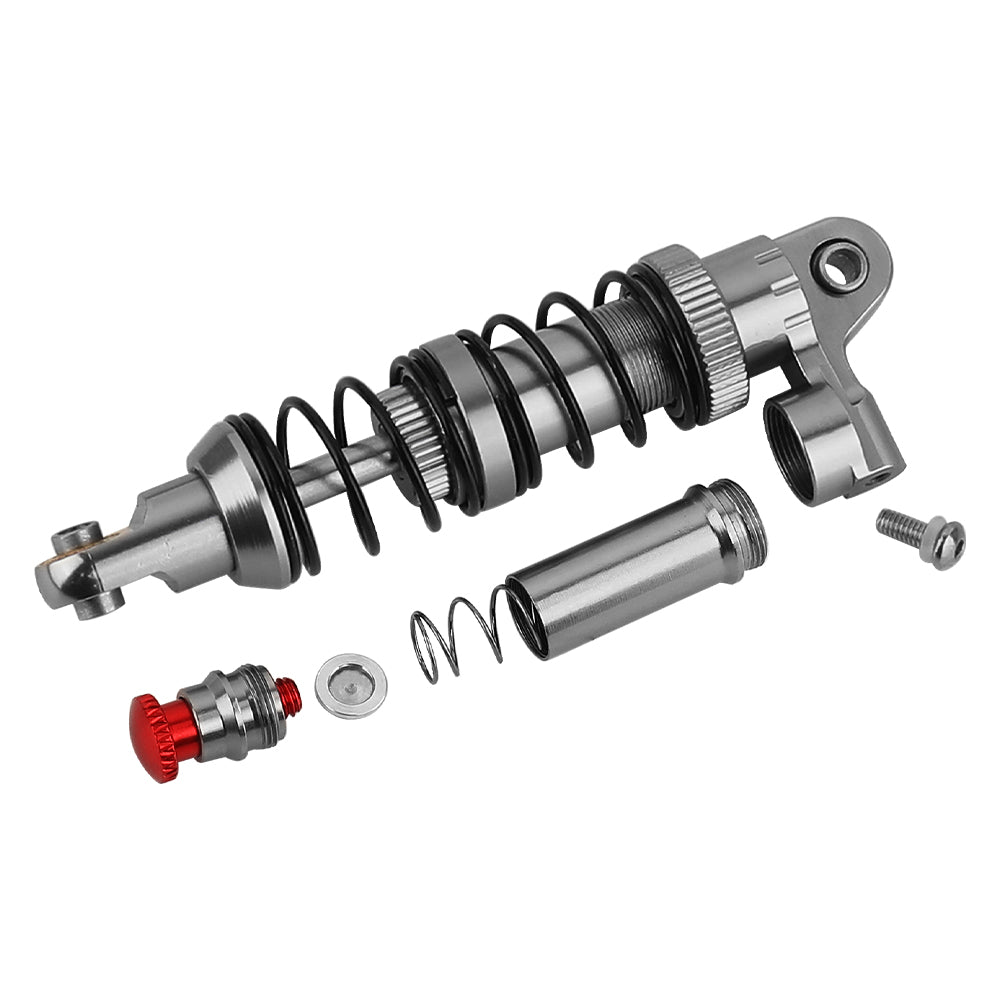 LonZeXy 4PCS 1/10 RC Crawler Piggyback Oil Shock Absorber 70/80/90/100/110/120mm Adjustable Damper For Axial SCX10 TRX4 D90 RC Off-Road Car Upgrade Parts