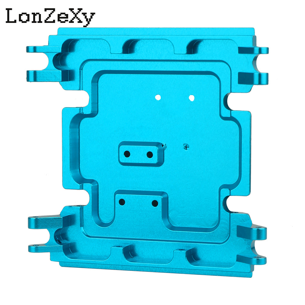 LONZEXY Aluminum Transmission Skid Plate for 1/10 Axial Wraith 90018