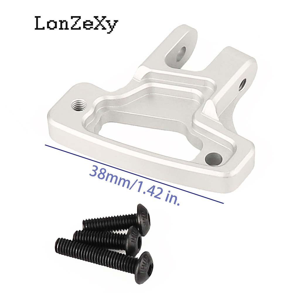 LONZEXY Aluminum Bumper Mount for Axial SCX10 II