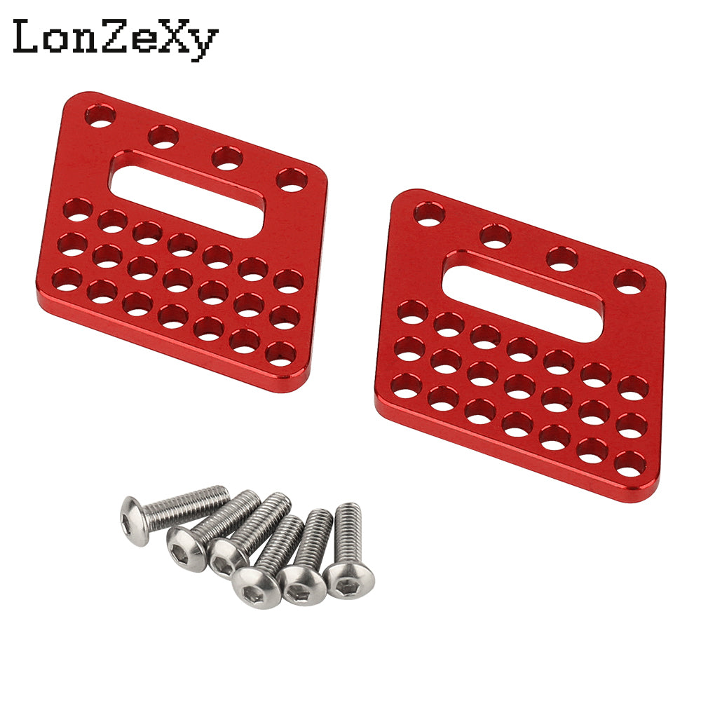 LONZEXY Aluminum Front and Rear Dual Damper Shock Mount for 1/10 Axial Wraith