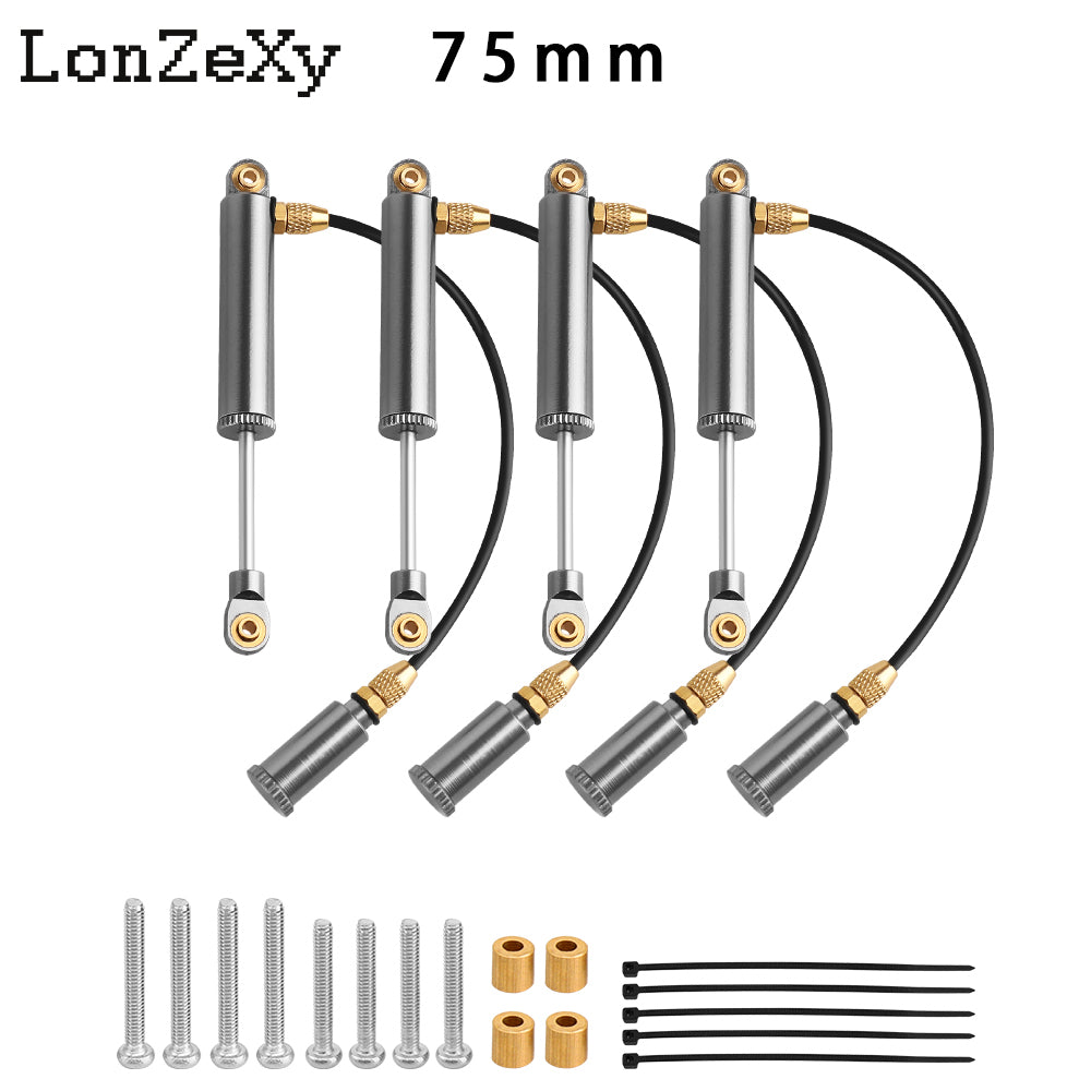 Lonzexy Aluminum One-Way Quick Rebound Damper Shock Absorber S13850 Fit For RC 1/10 RedCat Everest Gen7 Pro /Sport