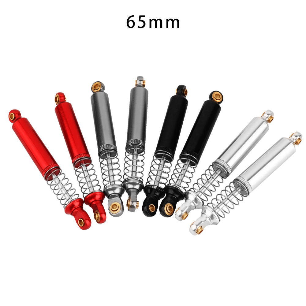 LomZeXy 4PCS Oil Shock Absorber 53/59/65/71/77mm Adjustable Damper For Traxxas TRX4M 1/18 RC Crawler Aluminum Suspension Upgrade Parts
