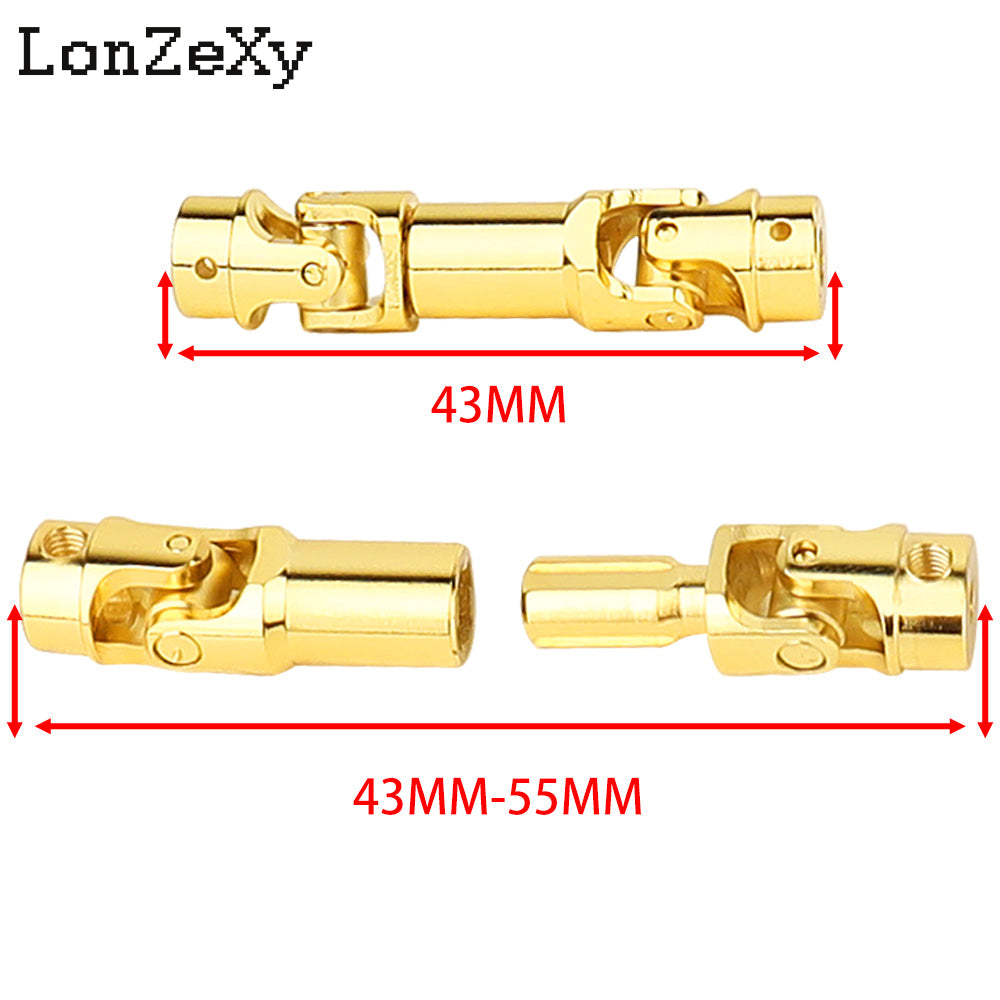 LONZEXY1 pcs Stainless Steel Drive Shaft for 1/18 TRX4M Mods