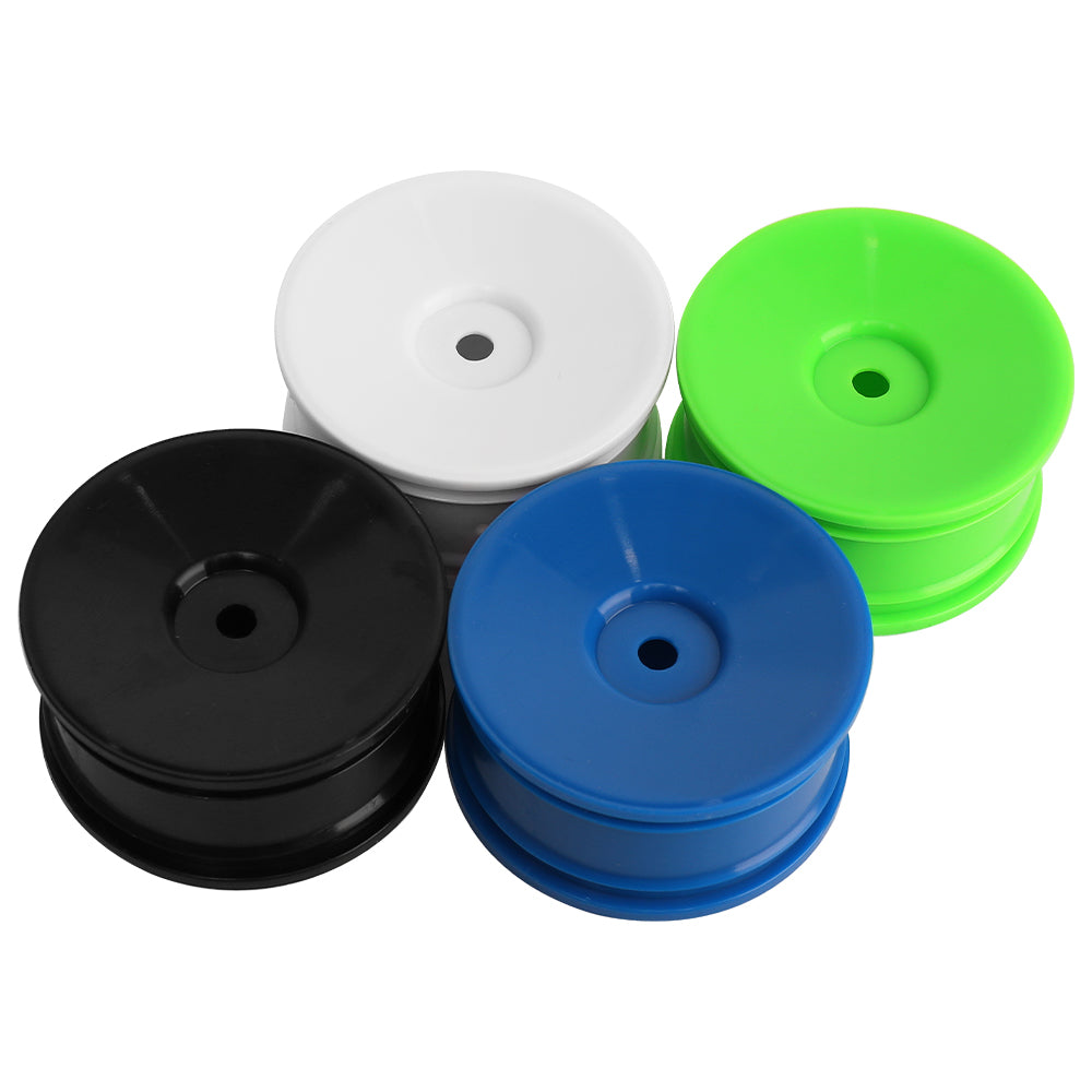 1/10 RC Buggy Plastic Wheel Rims 11.8g Lightweight Empty Hubs Multi Color RC Car Upgrade Parts