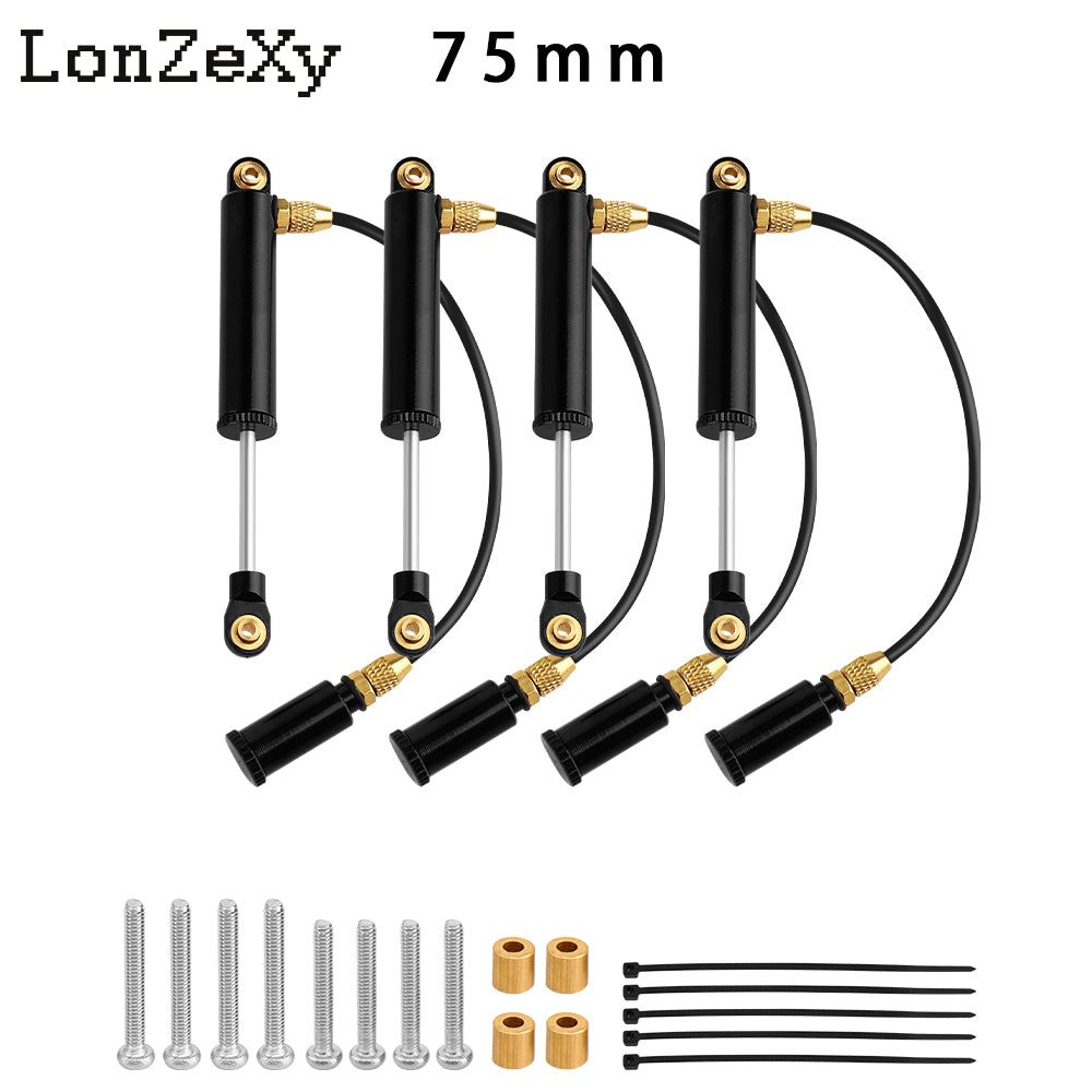 Lonzexy Aluminum One-Way Quick Rebound Damper Shock Absorber S13850 Fit For RC 1/10 RedCat Everest Gen7 Pro /Sport