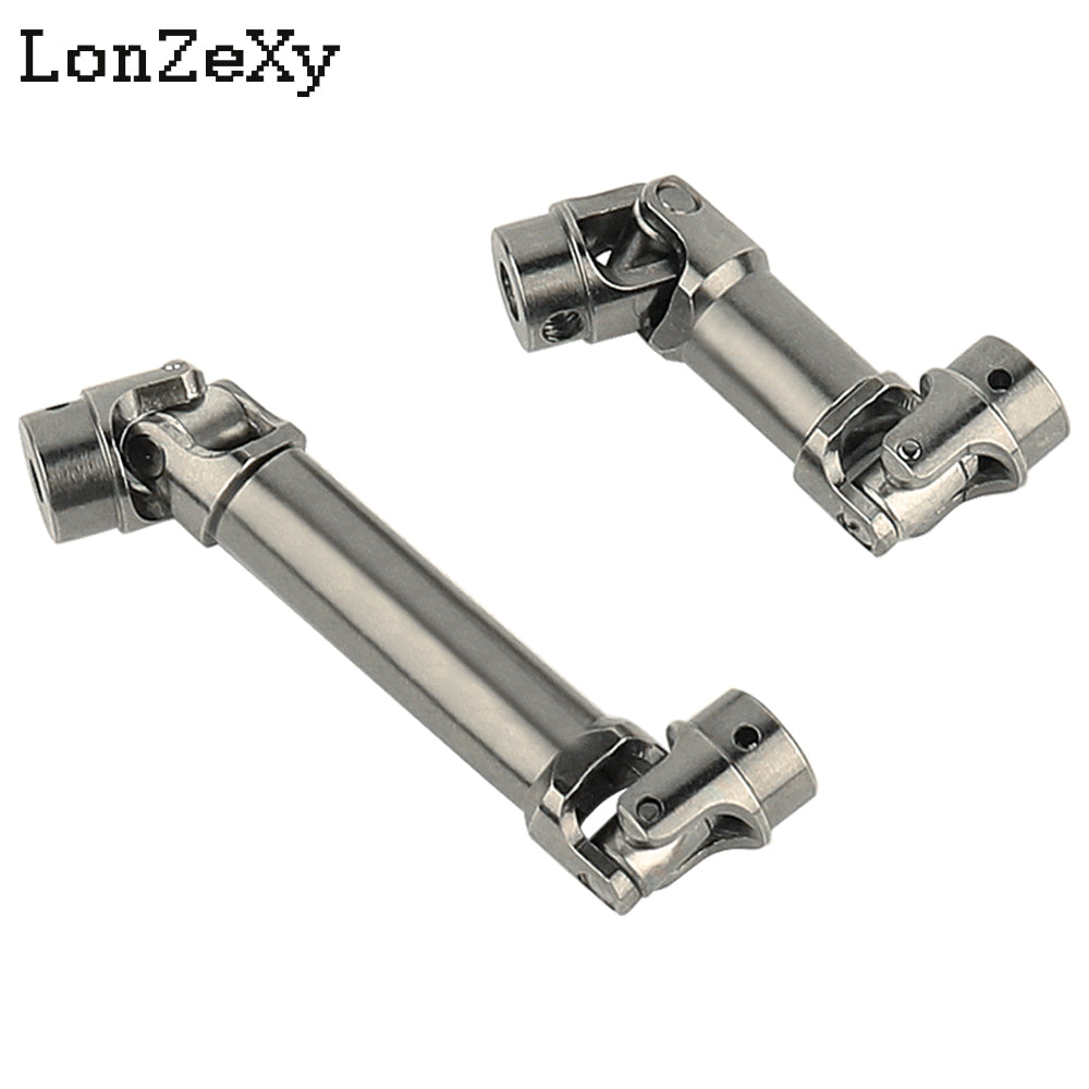 LONZEXY 1 pcs Stainless Steel Drive Shaft for 1/18 TRX4M Mods
