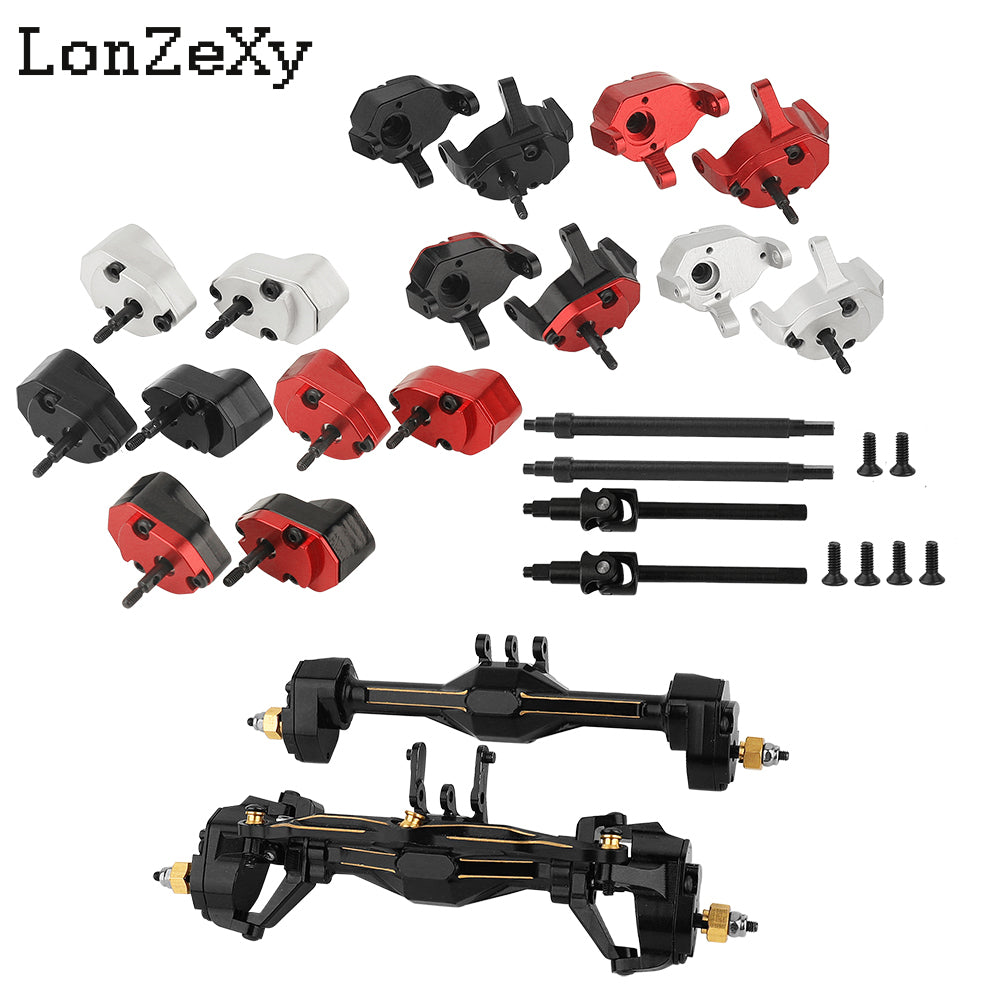 LONZEXY Axle Heightening Upgrade Kits For TRX4M (Front & Rear)