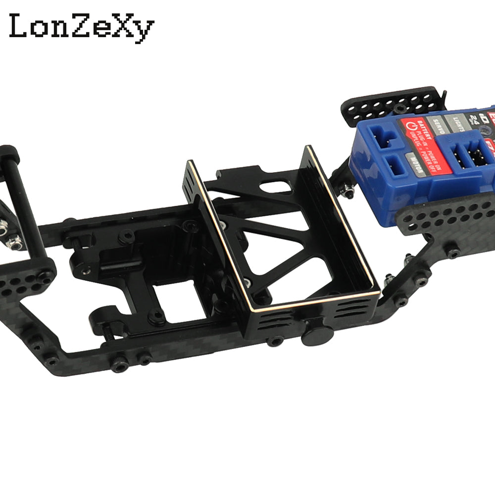 LONZEXY Universal LCG Chassis Frame Kit for 1/18 TRX4M (Aluminum)