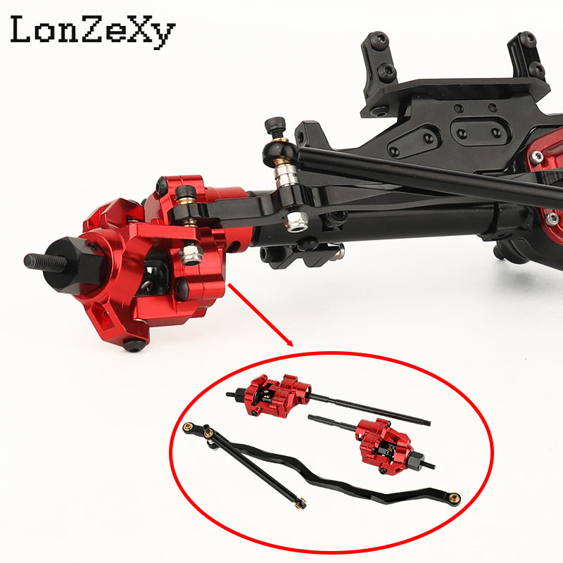 LONZEXY Aluminum Alloy Axle Heightening Parts for 1/10 Wraith