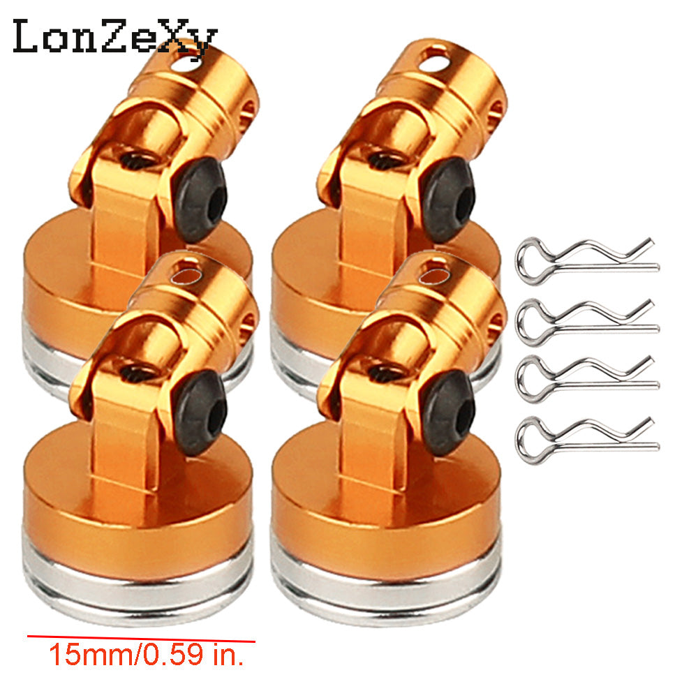 Lonzexy Alloy Magnetic Body Shell Mount Column for HSP Redcat Himoto Traxxas SCX10