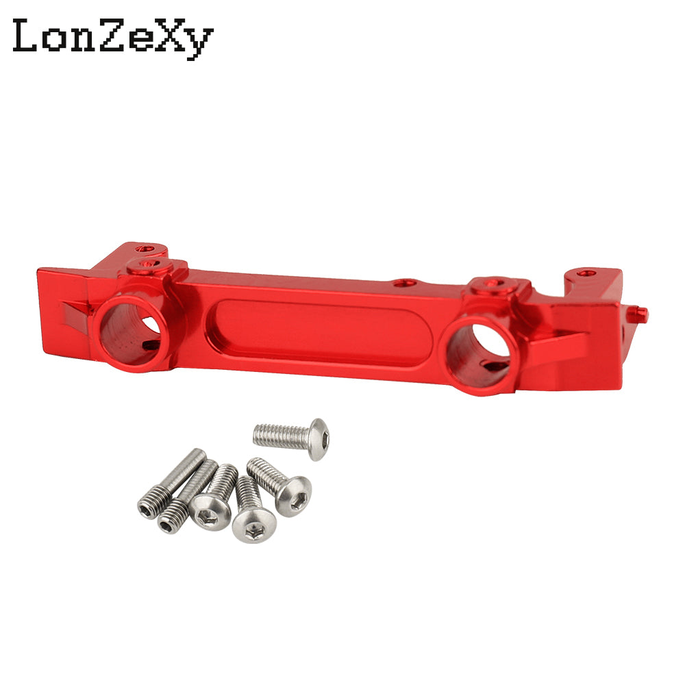 LONZEXY Aluminum Front Rear Chassis Brace Mount for SCX10 II