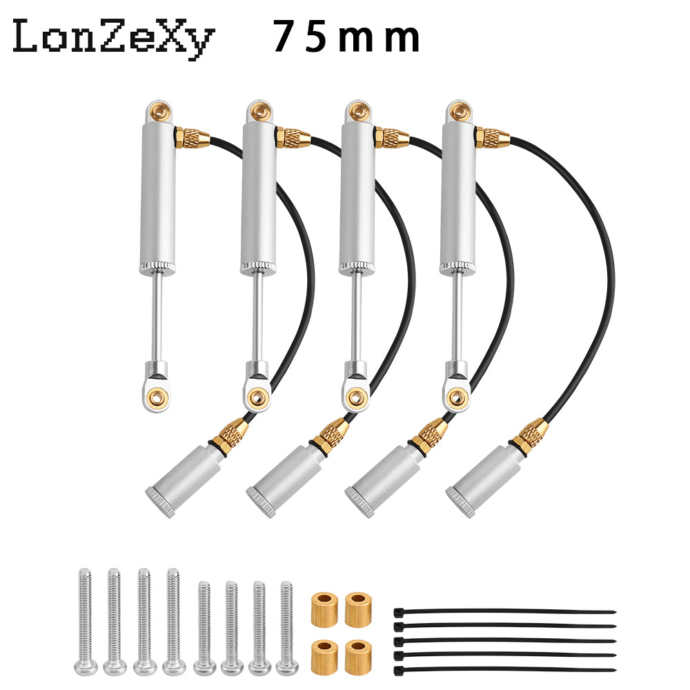 Lonzexy Aluminum One-Way Quick Rebound Damper Shock Absorber S13850 Fit For RC 1/10 RedCat Everest Gen7 Pro /Sport