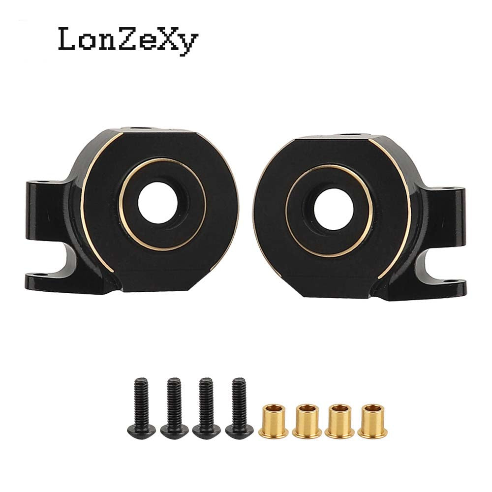 LONZEXY Front Axle Steering Knuckle C Hub for 1/10 SCX10 PRO