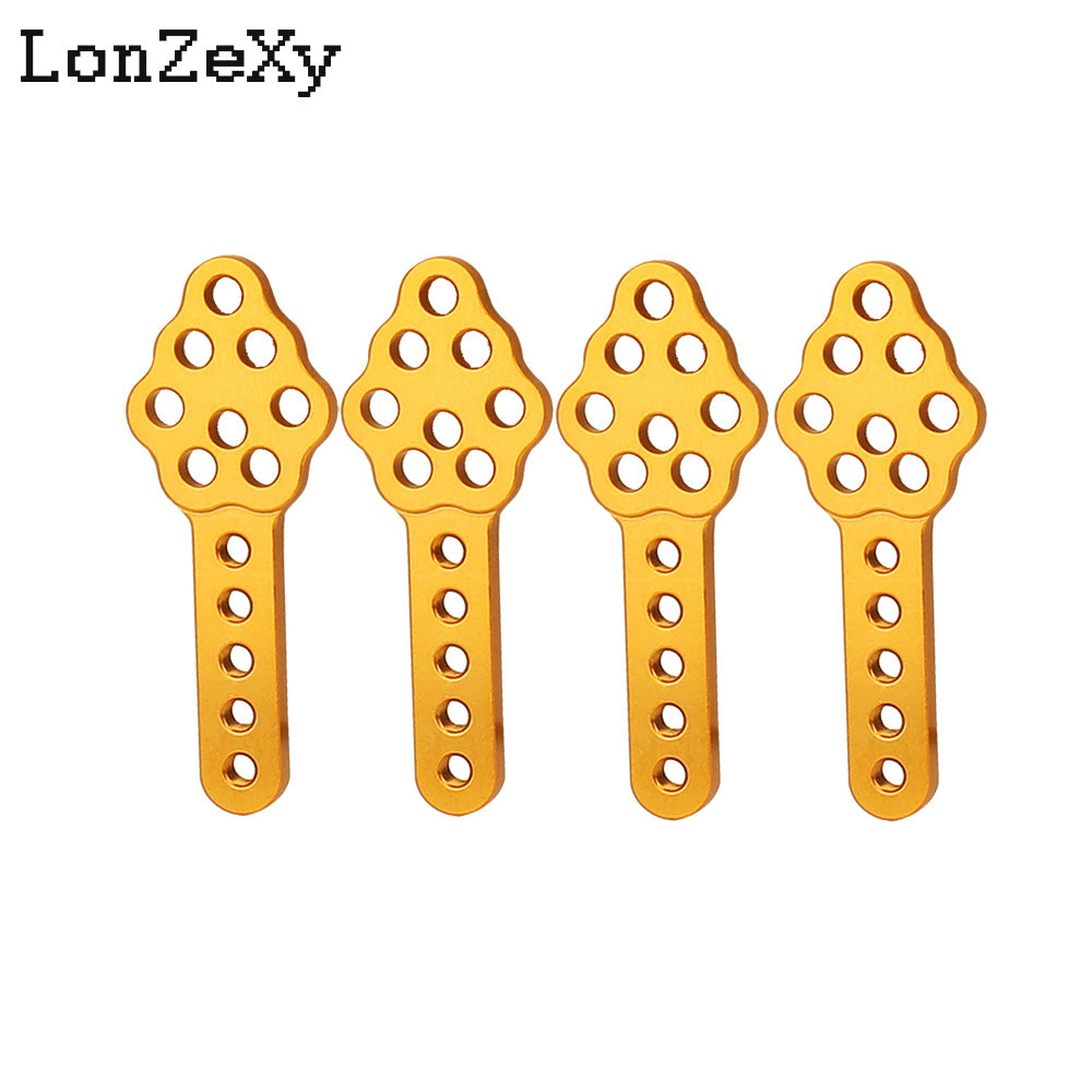 LONZEXY Metal Mount Adjust Height 4Pcs for SCX10 SCX10III