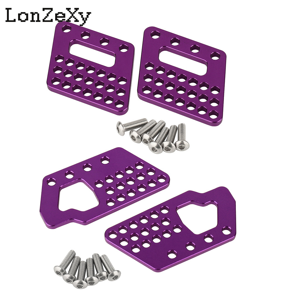 LONZEXY Aluminum Front and Rear Dual Damper Shock Mount for 1/10 Axial Wraith