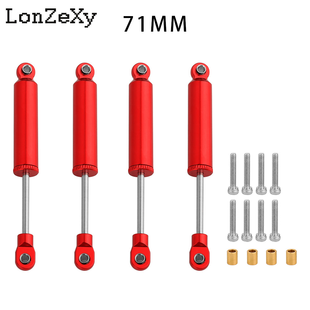 LONZEXY Built-in Spring Shocks Damper for 1/18 TRX-4M  Bronco Defender K10 (71mm)