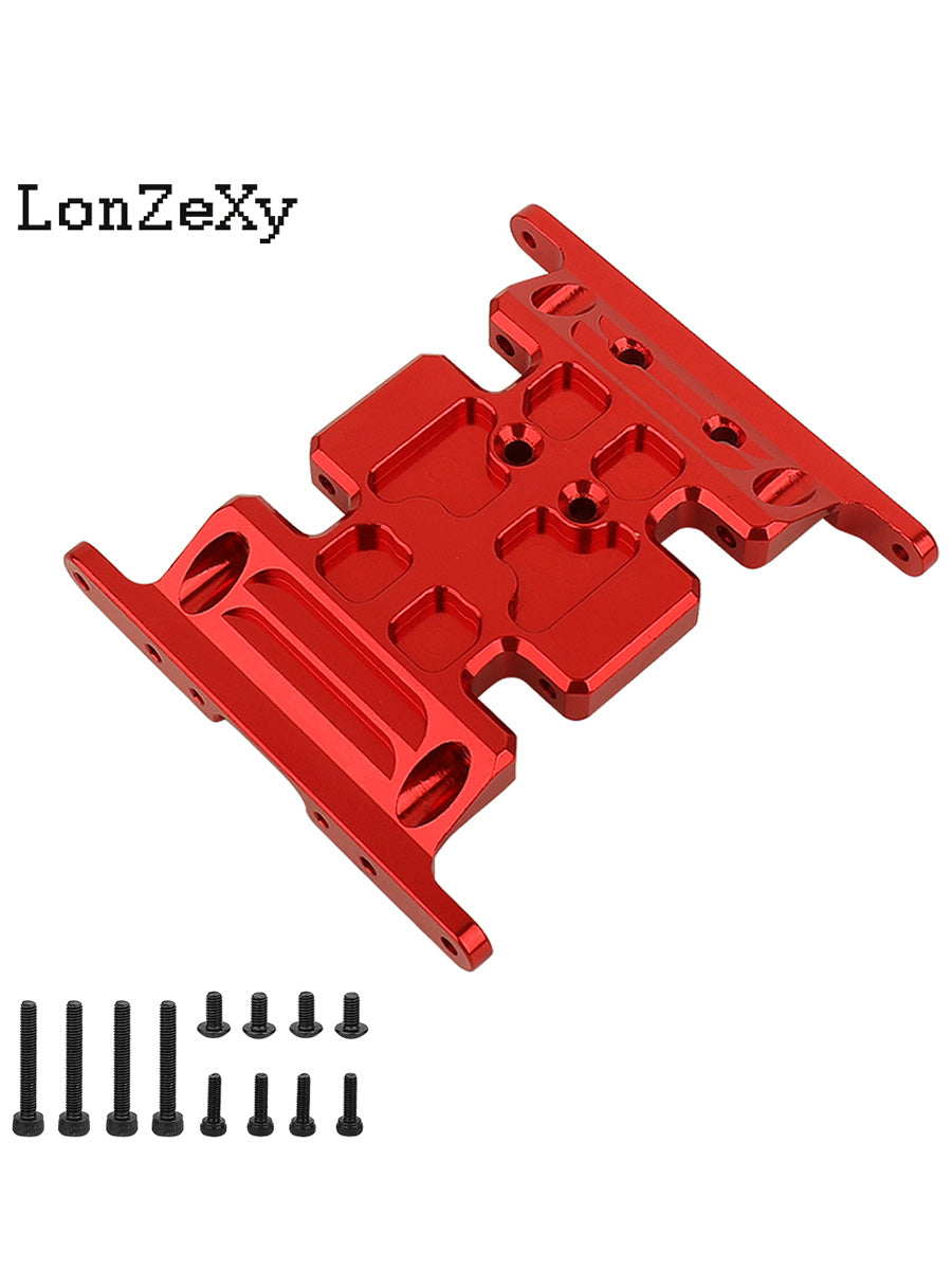 LONZEXY Aluminum Gearbox Mount Base for SCX10