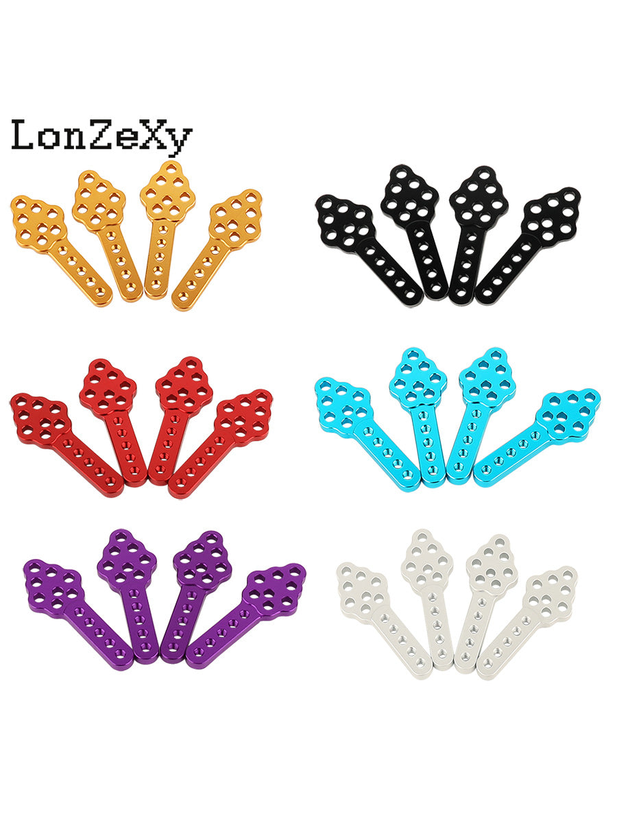 LONZEXY Metal Mount Adjust Height 4Pcs for SCX10 SCX10III