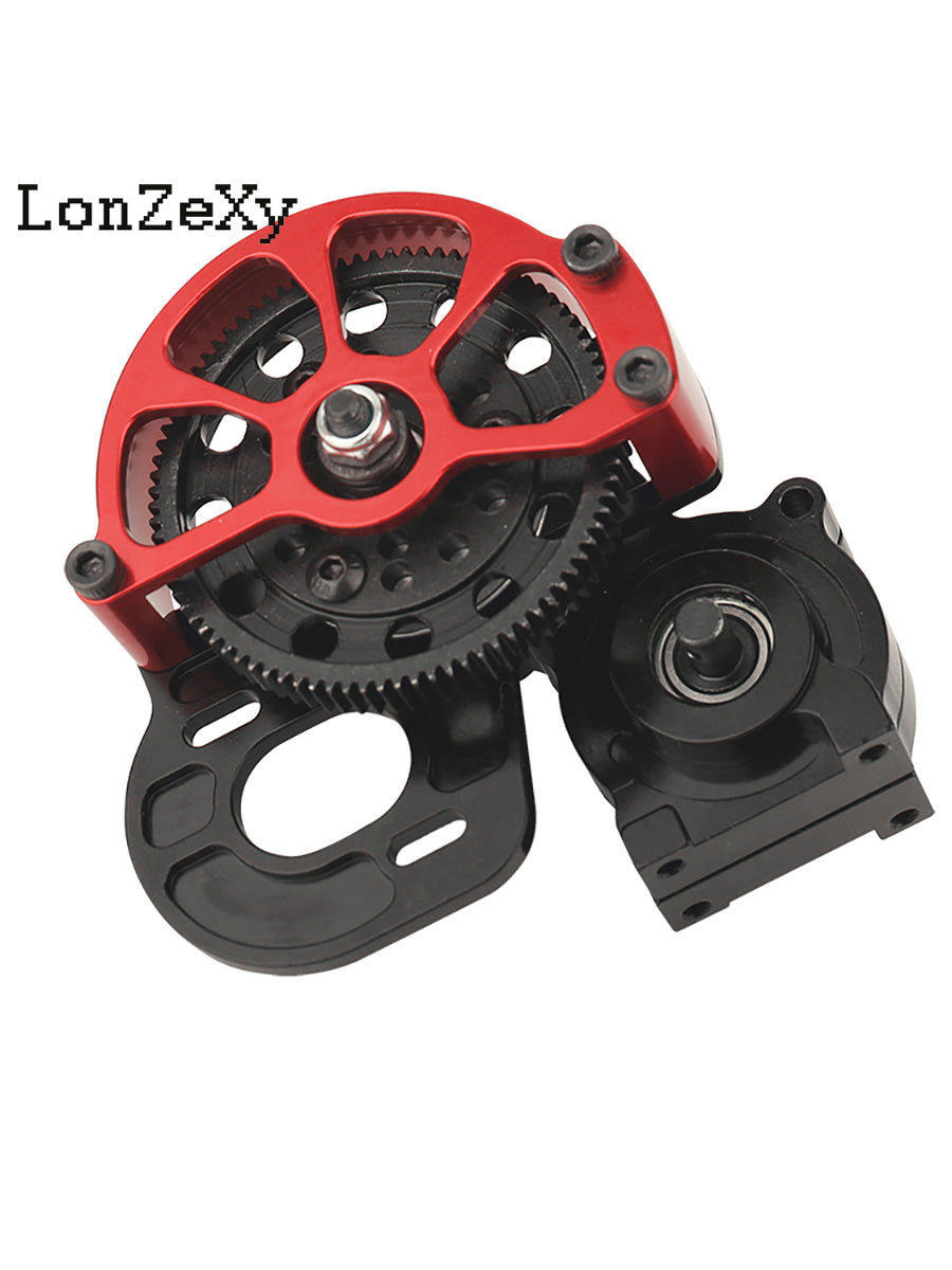LONZEXY Metal Forward Transmission Gearbox for SCX10 & SCX10 II