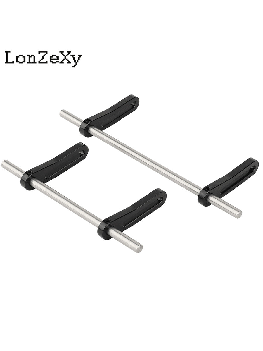 LONZEXY Metal Front Rear Modular Bumper for 1/10 LCG TRX4 TRX6 SCX10 Capra
