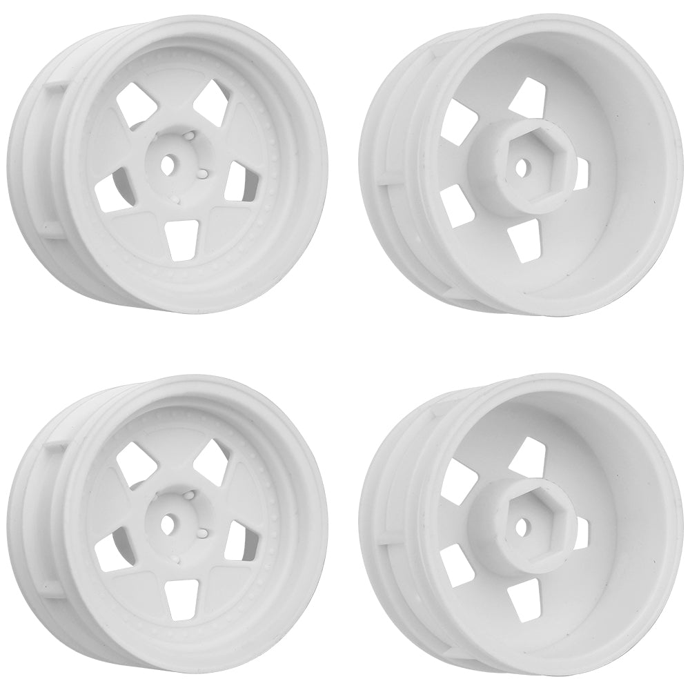 1/10 RC On-Road Car Plastic Wheel Rims Style B 47g 12mm Hex Multi Color Empty Hubs RC Modification Parts