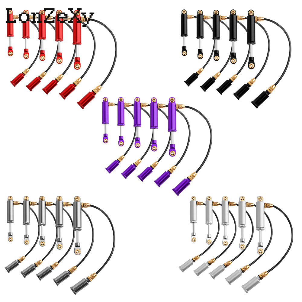 Lonzexy Aluminum One-Way Quick Rebound Damper Shock Absorber S13850 Fit For RC 1/10 RedCat Everest Gen7 Pro /Sport