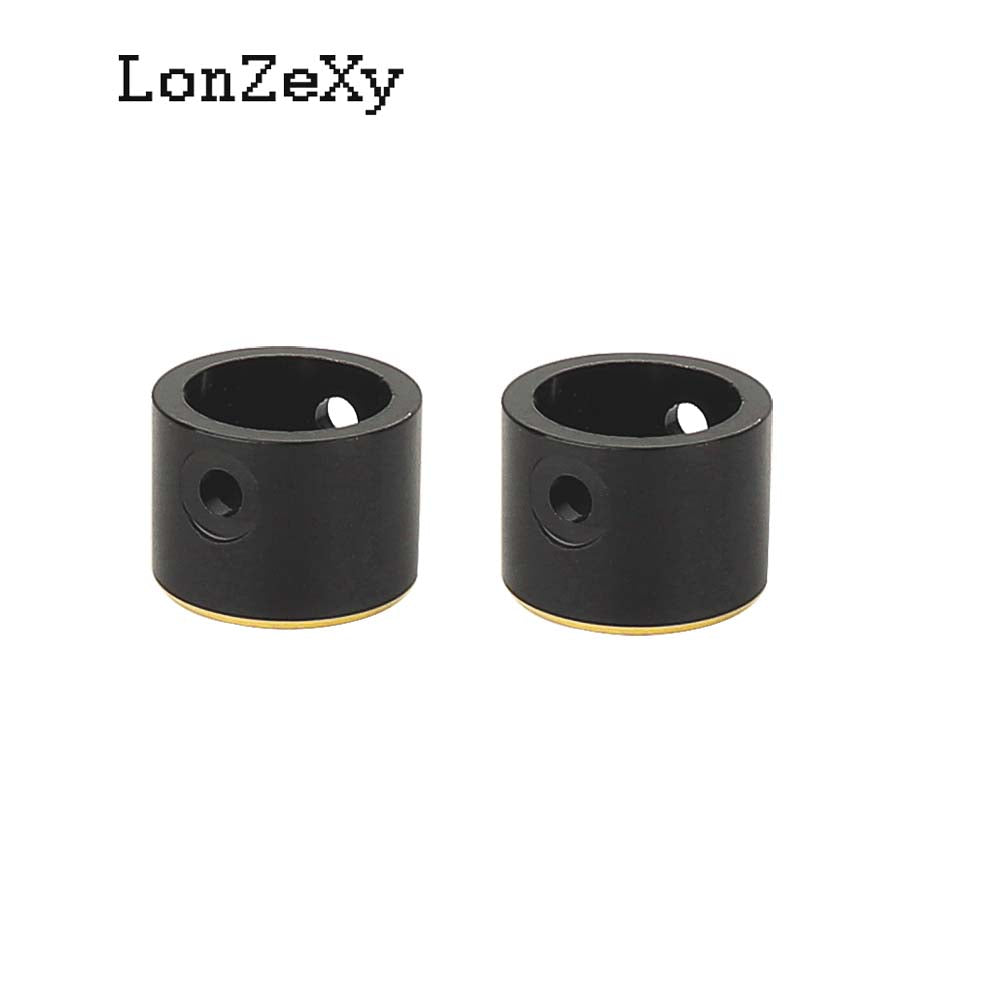 LONZEXY Brass Rear Axle Tube Cap 1 Pair for SCX10 PRO