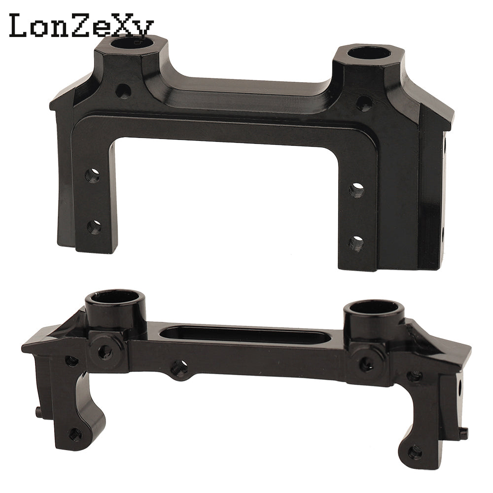 LONZEXY Aluminum Front Rear Chassis Brace Mount for SCX10 II