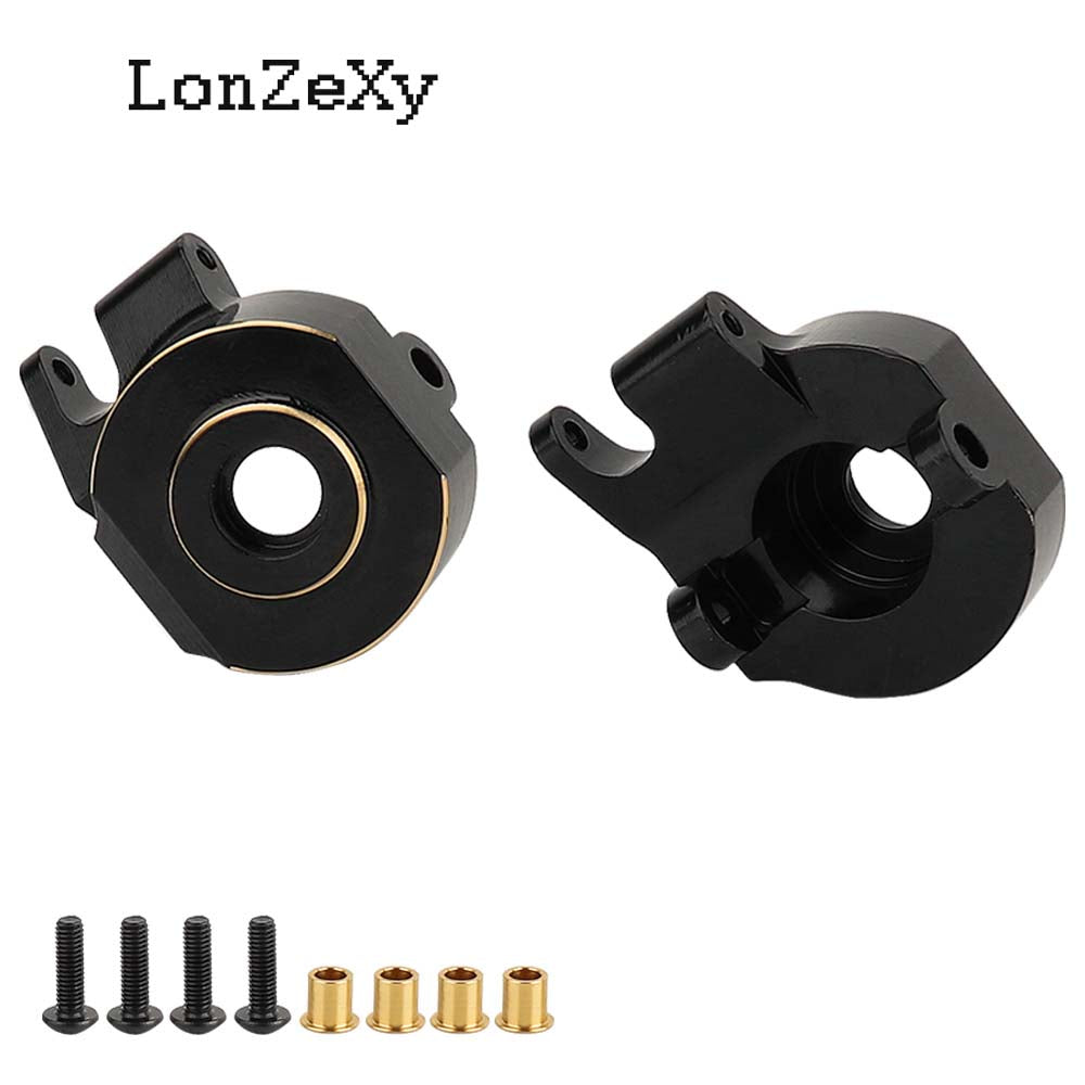 LONZEXY Front Axle Steering Knuckle C Hub for 1/10 SCX10 PRO