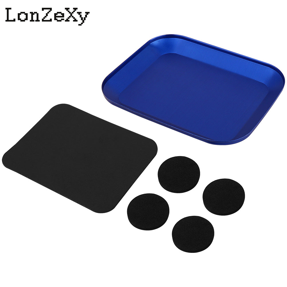 Lonzexy Alloy Screw Tray with Magnetic Pad for RC Model Helicopters Airplanes