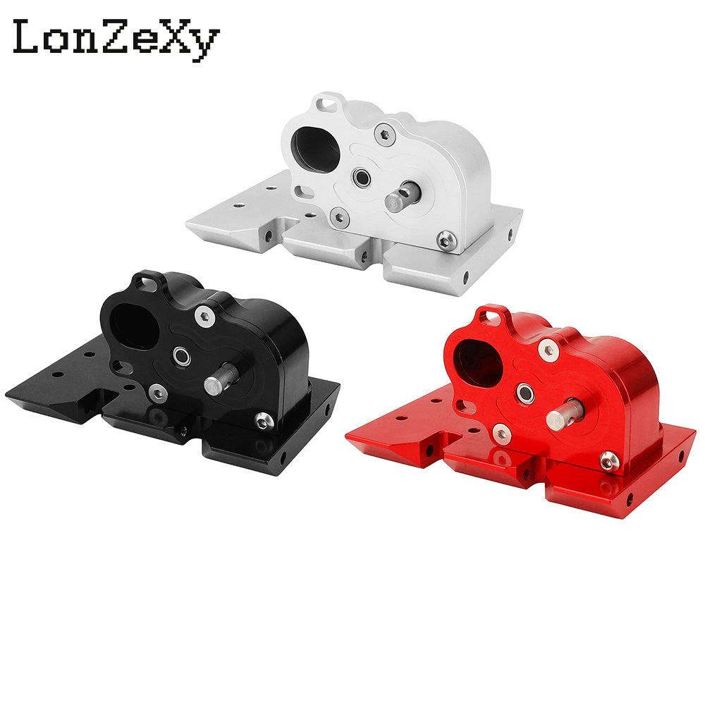 LONZEXY Transmission with Adjustable Skid Plate for SCX10
