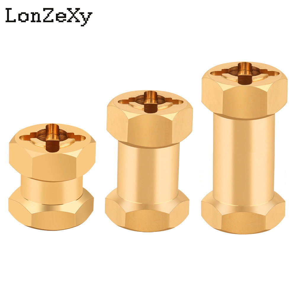 LONZEXY Wheel Hex Drive Adapter for SCX10 (4PCS)